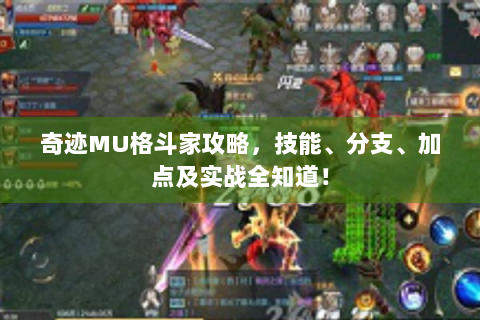 奇迹MU格斗家攻略，技能、分支、加点及实战全知道！