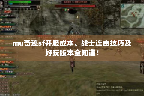 mu奇迹sf开服成本、战士连击技巧及好玩版本全知道！