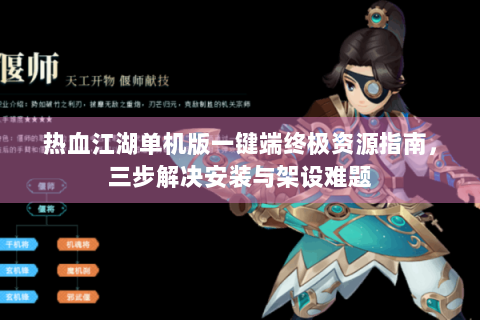 热血江湖单机版一键端终极资源指南，三步解决安装与架设难题