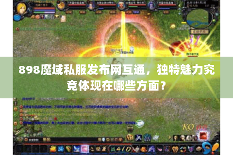 898魔域私服发布网互通，独特魅力究竟体现在哪些方面？