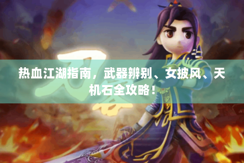 热血江湖指南，武器辨别、女披风、天机石全攻略！