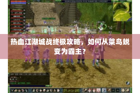 热血江湖城战终极攻略，如何从菜鸟蜕变为霸主？