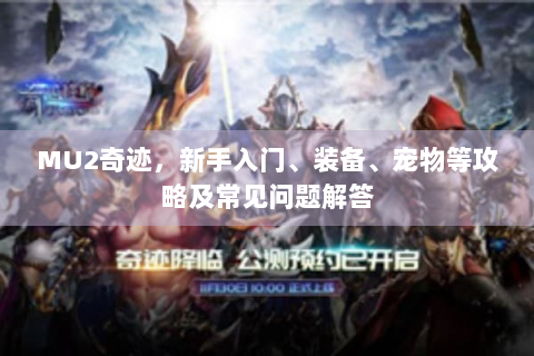 MU2奇迹，新手入门、装备、宠物等攻略及常见问题解答
