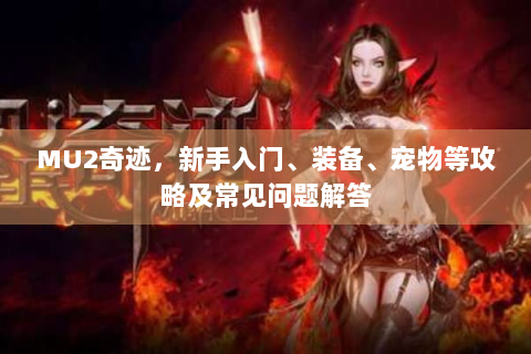MU2奇迹，新手入门、装备、宠物等攻略及常见问题解答