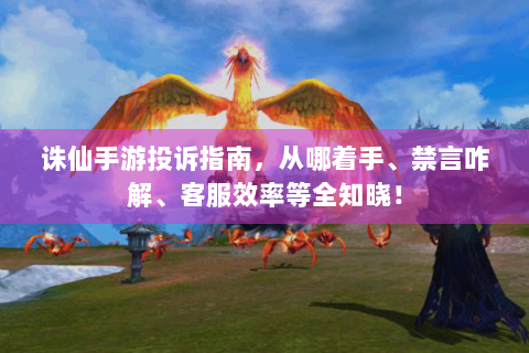 诛仙手游投诉指南，从哪着手、禁言咋解、客服效率等全知晓！