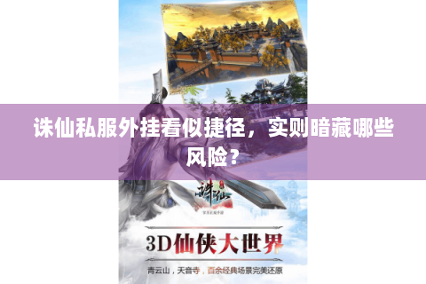 诛仙私服外挂看似捷径，实则暗藏哪些风险？