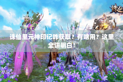 诛仙里元神印记咋获取？有啥用？这里全讲明白！