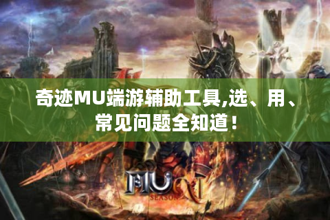 奇迹MU端游辅助工具,选、用、常见问题全知道！