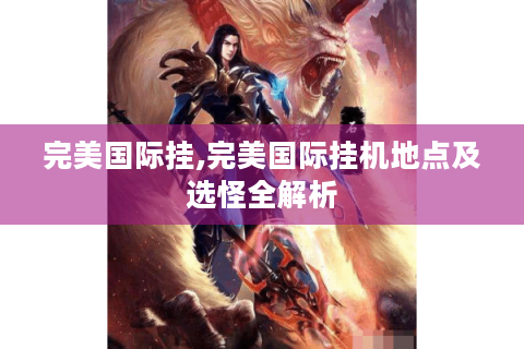 完美国际挂,完美国际挂机地点及选怪全解析