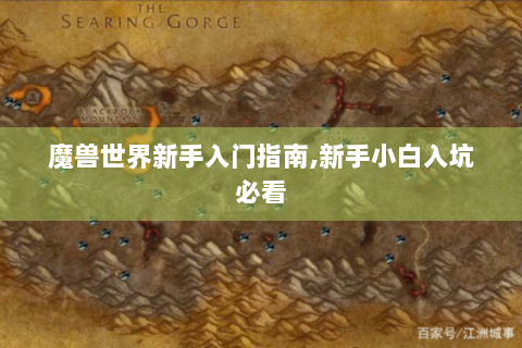 魔兽世界新手入门指南,新手小白入坑必看