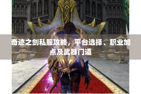 奇迹之剑私服攻略，平台选择、职业加点及武器门道