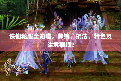 诛仙私服全知道，弊端、玩法、特色及注意事项！
