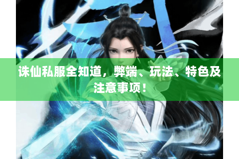 诛仙私服全知道，弊端、玩法、特色及注意事项！