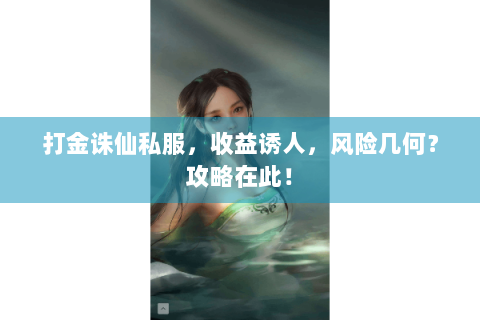 打金诛仙私服，收益诱人，风险几何？攻略在此！