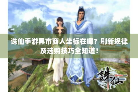 诛仙手游黑市商人坐标在哪？刷新规律及选购技巧全知道！
