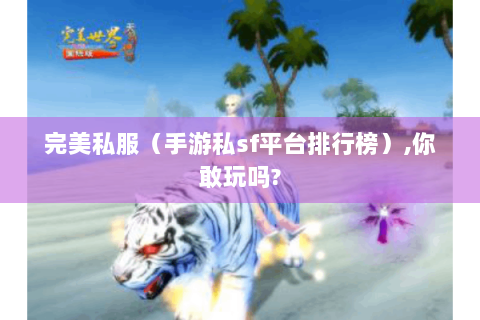 完美私服（手游私sf平台排行榜）,你敢玩吗?