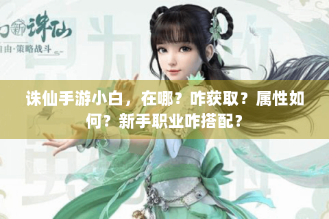 诛仙手游小白，在哪？咋获取？属性如何？新手职业咋搭配？