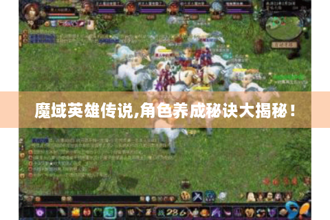 魔域英雄传说,角色养成秘诀大揭秘！