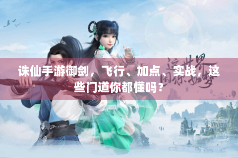 诛仙手游御剑，飞行、加点、实战，这些门道你都懂吗？