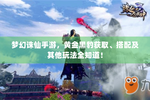 梦幻诛仙手游，黄金黑豹获取、搭配及其他玩法全知道！