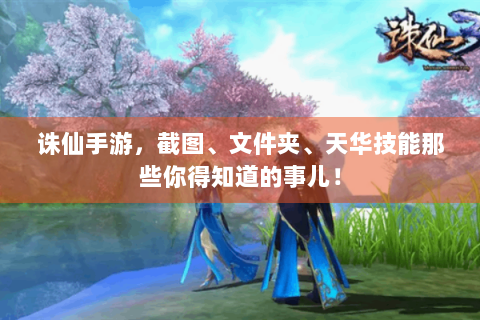 诛仙手游，截图、文件夹、天华技能那些你得知道的事儿！