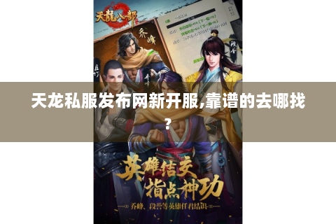 天龙私服发布网新开服,靠谱的去哪找?
