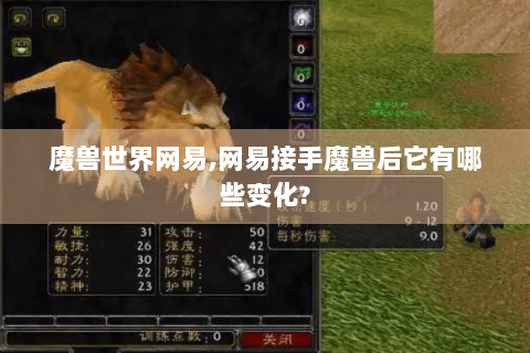 魔兽世界网易,网易接手魔兽后它有哪些变化?