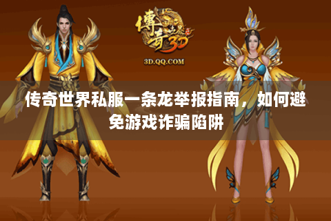 传奇世界私服一条龙举报指南，如何避免游戏诈骗陷阱