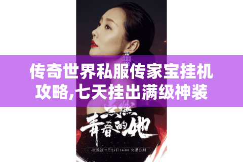 传奇世界私服传家宝挂机攻略,七天挂出满级神装