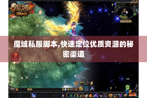 魔域私服脚本,快速定位优质资源的秘密渠道