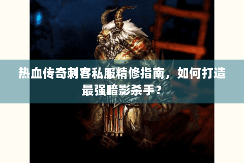 热血传奇刺客私服精修指南，如何打造最强暗影杀手？