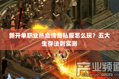 新开单职业热血传奇私服怎么玩？五大生存法则实测