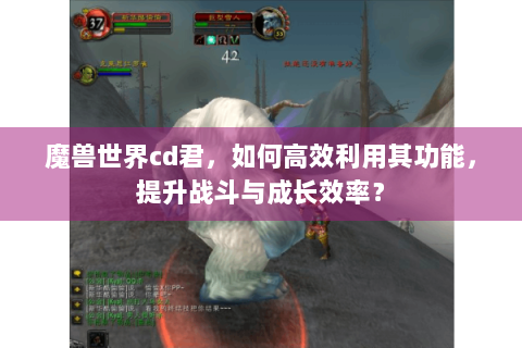 魔兽世界cd君，如何高效利用其功能，提升战斗与成长效率？