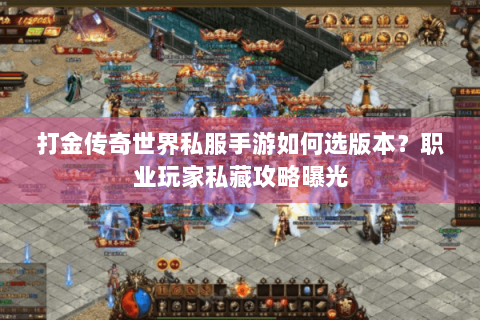 打金传奇世界私服手游如何选版本？职业玩家私藏攻略曝光