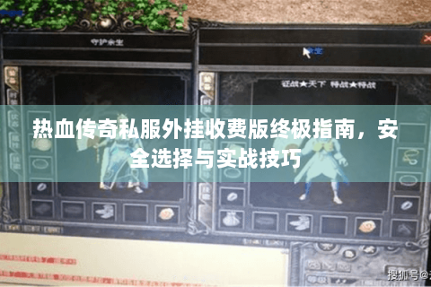 热血传奇私服外挂收费版终极指南，安全选择与实战技巧