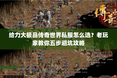 给力大极品传奇世界私服怎么选？老玩家教你五步避坑攻略