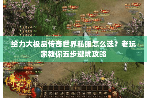 给力大极品传奇世界私服怎么选？老玩家教你五步避坑攻略