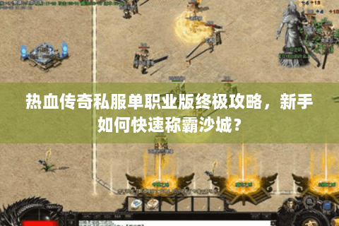 热血传奇私服单职业版终极攻略，新手如何快速称霸沙城？
