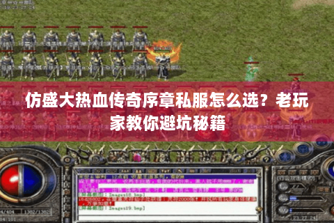 仿盛大热血传奇序章私服怎么选？老玩家教你避坑秘籍