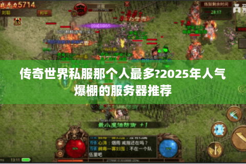 传奇世界私服那个人最多?2025年人气爆棚的服务器推荐