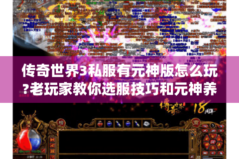传奇世界3私服有元神版怎么玩?老玩家教你选服技巧和元神养成攻略