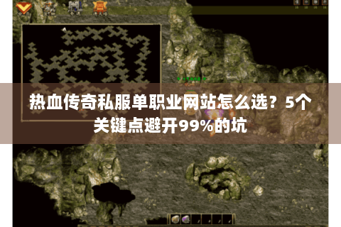 热血传奇私服单职业网站怎么选？5个关键点避开99%的坑