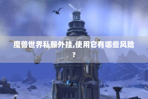 魔兽世界私服外挂,使用它有哪些风险?