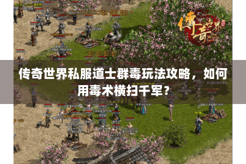 传奇世界私服道士群毒玩法攻略，如何用毒术横扫千军？