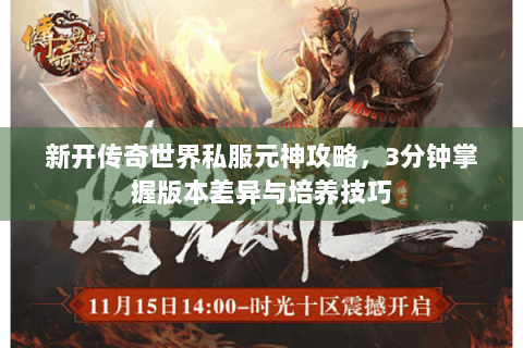 新开传奇世界私服元神攻略，3分钟掌握版本差异与培养技巧