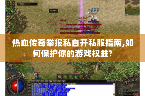 热血传奇举报私自开私服指南,如何保护你的游戏权益?