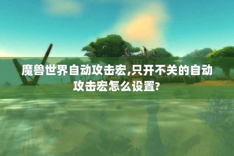 魔兽世界自动攻击宏,只开不关的自动攻击宏怎么设置?