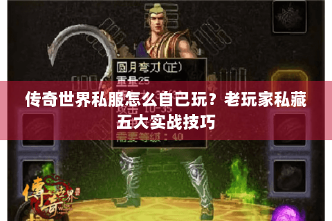 传奇世界私服怎么自己玩？老玩家私藏五大实战技巧