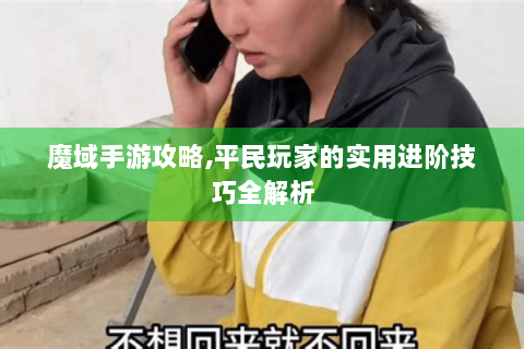 魔域手游攻略,平民玩家的实用进阶技巧全解析