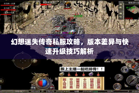 幻想迷失传奇私服攻略，版本差异与快速升级技巧解析